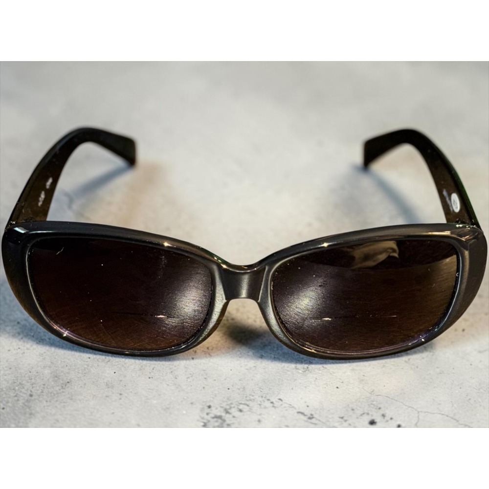 JM New York +2.50 Bifocal Reading Sunglasses Brown Tinted Rectangular Readers